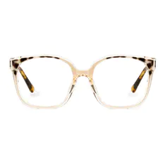 Square Beige/Tortoiseshell Eyeglasses