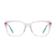 Square Gradient Pink/Blue Eyeglasses