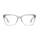 Square Gradient Gray/Green Eyeglasses