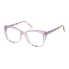 Square Gradient Purple/Clear Eyeglasses
