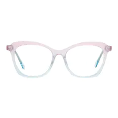 Square Gradient Pink/Blue Eyeglasses