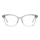 Square Gradient Gray/Green Eyeglasses
