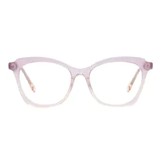 Square Gradient Purple/Clear Eyeglasses
