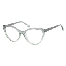 Cat-eye Gradient Gray/Green Eyeglasses