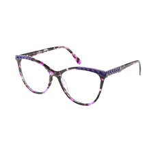 Cat-eye Purple/Black Eyeglasses
