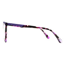 Cat-eye Purple/Black Eyeglasses