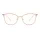 Square Rose Gold Eyeglasses