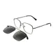 Square Gun Clip-On Sunglasses
