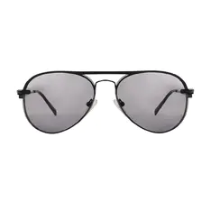 Aviator Black Clip-On Sunglasses