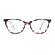 Cat-eye Red/Tortoiseshell Eyeglasses