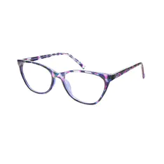 Cat-eye Purple/Tortoiseshell Eyeglasses