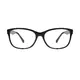 Oval Black Eyeglasses
