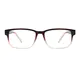 Rectangle Gradient Brown Eyeglasses
