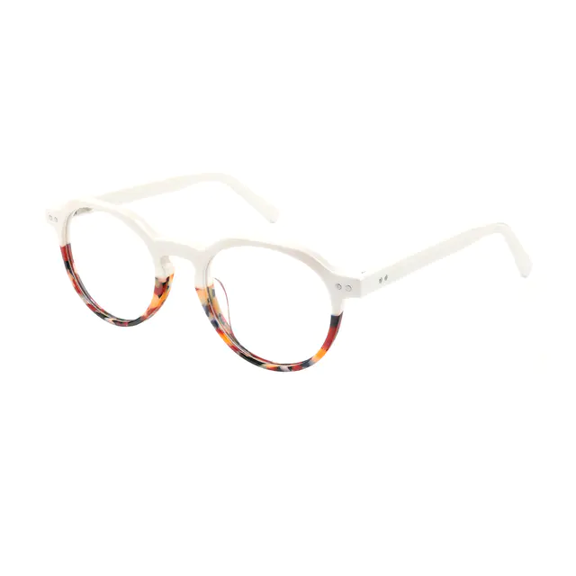 Round Multicolor Eyeglasses