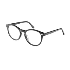 Oval Black Eyeglasses