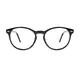 Oval Black Eyeglasses