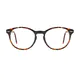 Oval Dark Tortoiseshell Eyeglasses