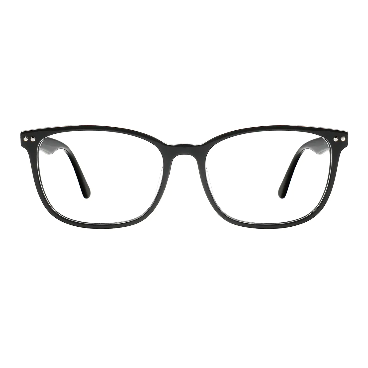 Rectangle Black Eyeglasses