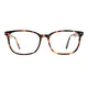 Rectangle Tortoiseshell Eyeglasses