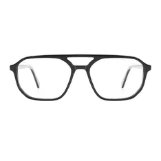 Aviator Black Eyeglasses