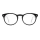 Oval Black Eyeglasses