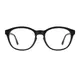 Oval Black Eyeglasses