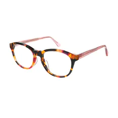 Oval Tortoiseshell Eyeglasses