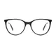 Oval Black Eyeglasses