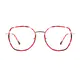 Square Red/Tortoiseshell Eyeglasses