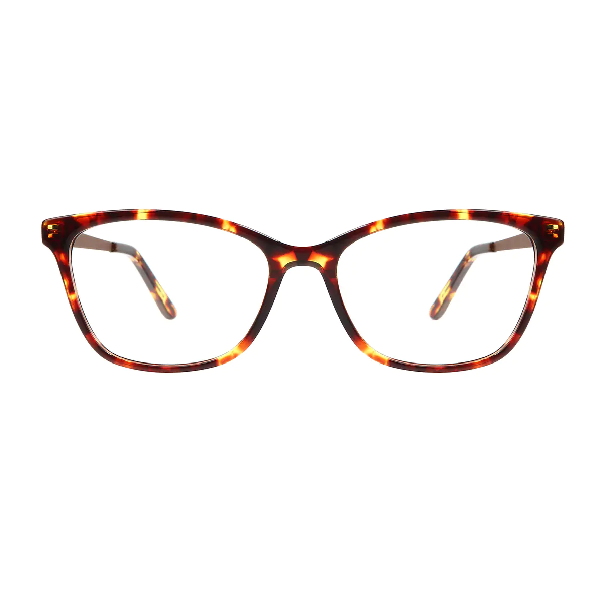 Square Tortoiseshell Eyeglasses