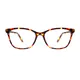 Square Tortoiseshell Eyeglasses