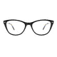 Cat-eye Black Eyeglasses