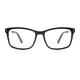 Square Black/Clear Eyeglasses
