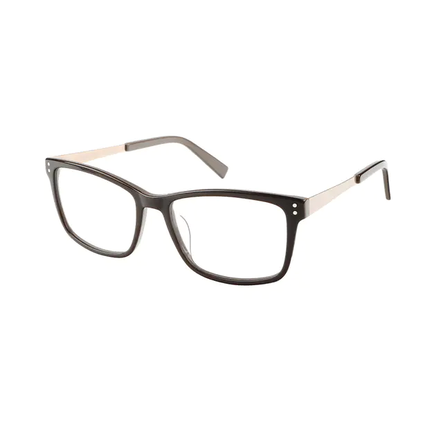 Square Brown Eyeglasses