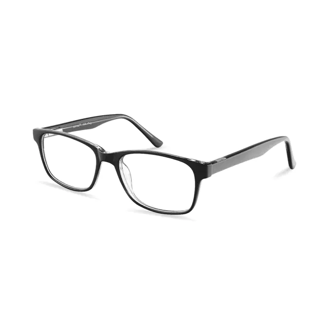 Rectangle Black Eyeglasses