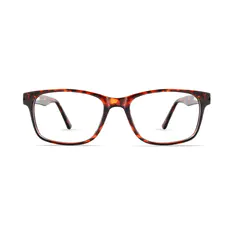 Rectangle Tortoiseshell Eyeglasses