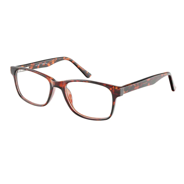 Rectangle Tortoiseshell Eyeglasses