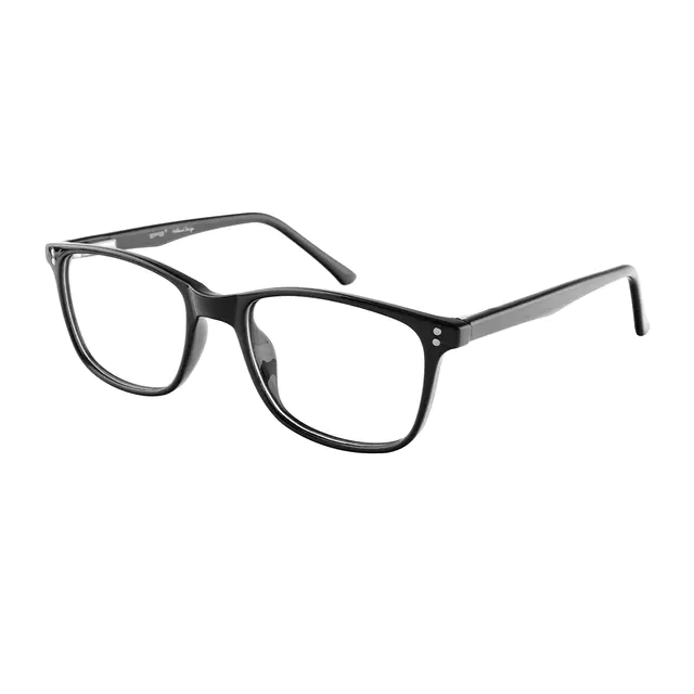 Rectangle Black Eyeglasses