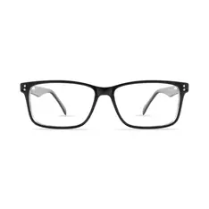 Rectangle Black/Clear Eyeglasses