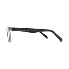 Rectangle Black/Clear Eyeglasses