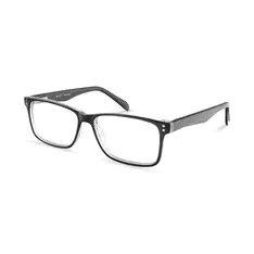 Rectangle Black/Clear Eyeglasses
