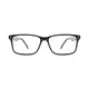 Rectangle Black/Clear Eyeglasses