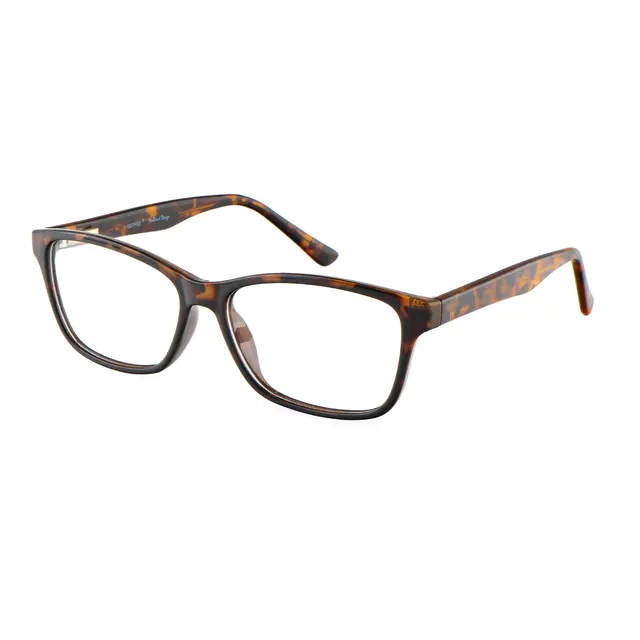 Rectangle Tortoiseshell Eyeglasses