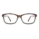 Rectangle Tortoiseshell Eyeglasses