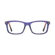 Rectangle Blue Eyeglasses