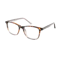 Rectangle Tortoiseshell/Clear Eyeglasses