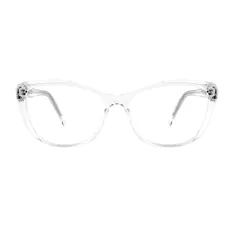 Cat-eye Clear Eyeglasses