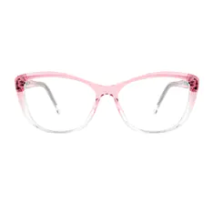 Cat-eye Gradient Pink Eyeglasses