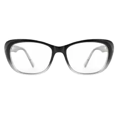 Rectangle Gradient Black Eyeglasses