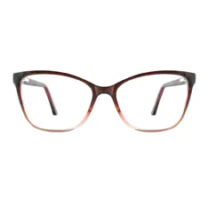 Cat-eye  Gradient Pink Eyeglasses
